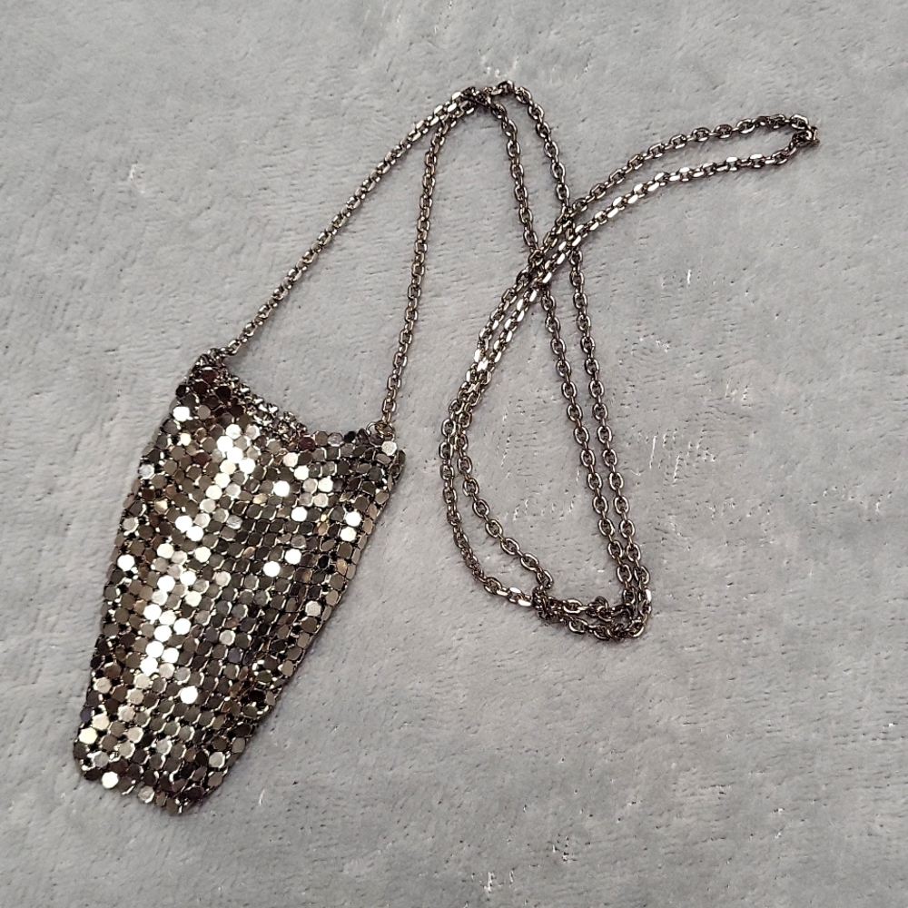 Mesh Metal Necklace ~ Caine Pascal Schaller Perfume Carrier - Picture 3 of 8